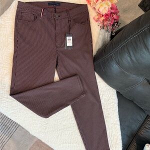 Tommy Hilfiger Red Skinny Pants